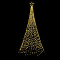 3.6M Christmas Tree 800 LED Solar Net Lights Jingle Jollys - SuperSaverAU - view 1