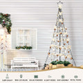 3.6M Christmas Tree 800 LED Solar Net Lights Jingle Jollys - SuperSaverAU - view 4