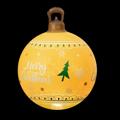 Jingle Jollys Christmas Inflatable Ball 60cm Led Illuminated Xmas Decoration - SuperSaverAU - view 1