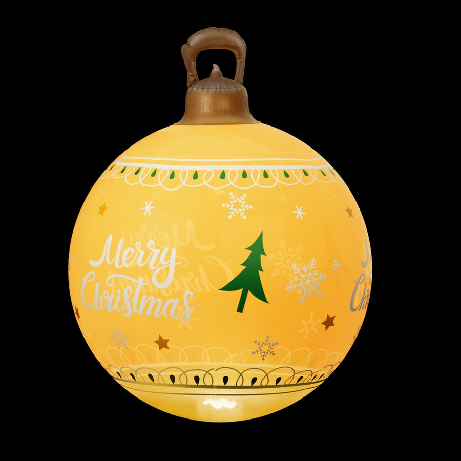 Jingle Jollys Christmas Inflatable Ball 60cm Led Illuminated Xmas Decoration - SuperSaverAU - view 1