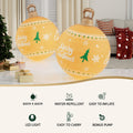Jingle Jollys Christmas Inflatable Ball 60cm Led Illuminated Xmas Decoration - SuperSaverAU - view 4