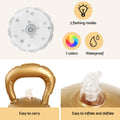 Jingle Jollys Christmas Inflatable Ball 60cm Led Illuminated Xmas Decoration - SuperSaverAU - view 5