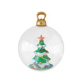 Jingle Jollys Christmas Inflatable Ball 60cm Tree Decoration Giant Bauble Clear - SuperSaverAU - view 1
