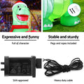 Jingle Jollys Christmas Inflatable Dinosaur 1.8M Height LED Decorations Illuminated - SuperSaverAU - view 6
