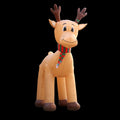 Jingle Jollys Christmas Inflatable Reindeer 5M Illuminated Decorations - SuperSaverAU - view 1