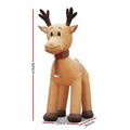 Jingle Jollys Christmas Inflatable Reindeer 5M Illuminated Decorations - SuperSaverAU - view 2