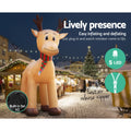 Jingle Jollys Christmas Inflatable Reindeer 5M Illuminated Decorations - SuperSaverAU - view 6