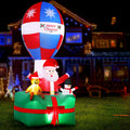 Jingle Jollys Christmas Inflatable Santa in Ballon 2.8M Height LED Decorations Illuminated - SuperSaverAU - view 6