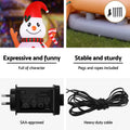 Jingle Jollys Christmas Inflatable Snowman Dog 4.2M Tall Outdoor Decorations Illuminated - SuperSaverAU - view 5