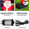 Jingle Jollys Christmas Inflatable Giant Santa 3.8M Height LED Illuminated Decorations - SuperSaverAU - view 6