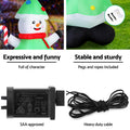 Jingle Jollys Christmas Inflatable Snowman Tree 2.75M Height LED Decorations Illuminated - SuperSaverAU - view 6