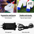Jingle Jollys Christmas Inflatable Unicorn 1.8M Tall Outdoor Decorations Illuminated - SuperSaverAU - view 6