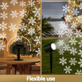 Jingle Jollys Christmas Lights Laser Light Snowflake Projector Indoor Outdoor - SuperSaverAU - view 5