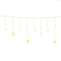 138 LED 3M Christmas Lights Icicle Light Warm White Jingle Jollys - SuperSaverAU - view 1