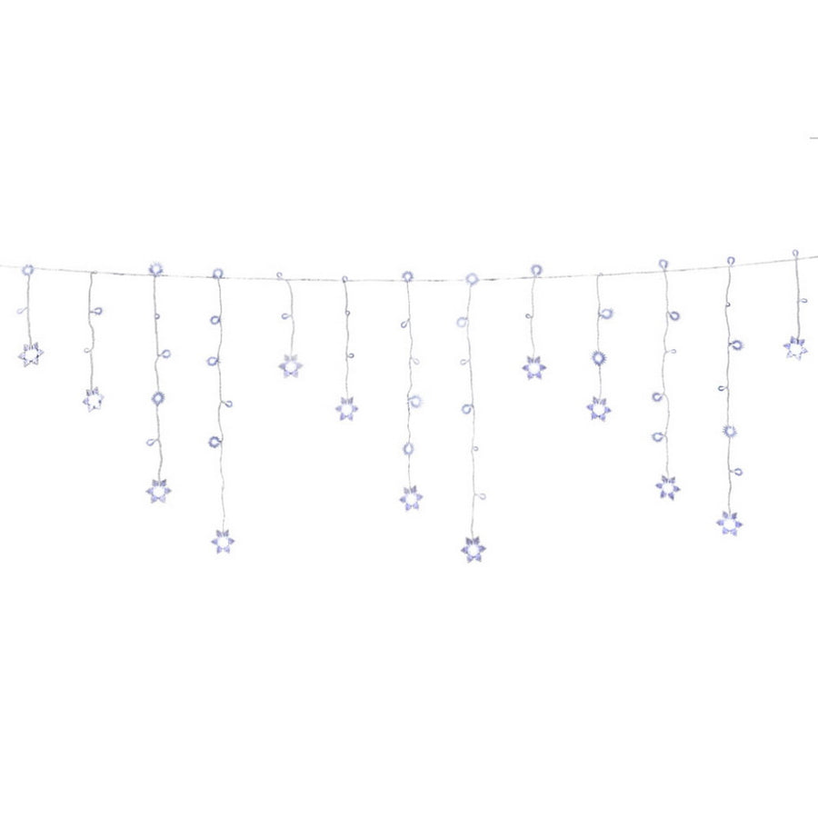 160 LED 6M Christmas Lights Icicle Light Solar Cold Jingle Jollys - SuperSaverAU - view 1