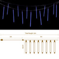 288 LED 7M Christmas Lights Icicle Light Falling Metor Jingle Jollys - SuperSaverAU - view 2