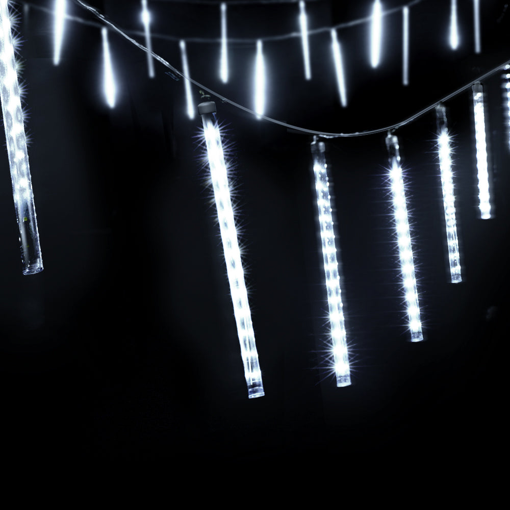 12M Christmas Lights Icicle Light 960 LED Falling Metor Jingle Jollys - SuperSaverAU - view 1