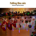 Jingle Jollys 7M Christmas Lights Shower Light 288 LED Icicle Falling Metor - SuperSaverAU - view 6