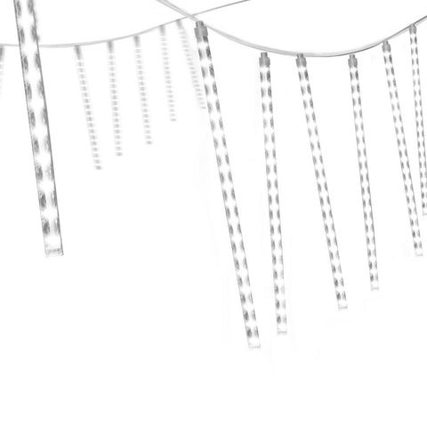 Jingle Jollys 7M Christmas Lights Shower Light 288 LED Icicle Falling Metor - SuperSaverAU - view 1