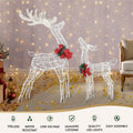 2 PCS Christmas Lights 170 LED Fairy Light Reindeer Decorations Jingle Jollys - SuperSaverAU - view 3