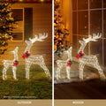 2 PCS Christmas Lights 170 LED Fairy Light Reindeer Decorations Jingle Jollys - SuperSaverAU - view 4