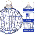 Jingle Jollys Christmas Lights 320 LED Fairy Light 3pcs Ball Decorations Set - SuperSaverAU - view 5