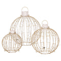 3 PCS Christmas Lights 360 LED Fairy Light Ball Decorations Jingle Jollys - SuperSaverAU - view 3