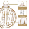 3 PCS Christmas Lights 360 LED Fairy Light Ball Decorations Jingle Jollys - SuperSaverAU - view 6