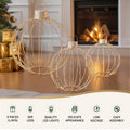 Jingle Jollys Christmas Lights 320 LED Fairy Light 3pcs Ball Decorations Set - SuperSaverAU - view 4
