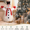 1.7M Christmas Lights 200 LED Fairy Light Snowman Decorations Jingle Jollys - SuperSaverAU - view 4