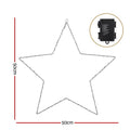 Jingle Jollys Christmas Lights 50cm Star 70 LED Xmas Decorations - SuperSaverAU - view 2