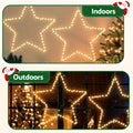 Jingle Jollys Christmas Lights 50cm Star 70 LED Xmas Decorations - SuperSaverAU - view 4