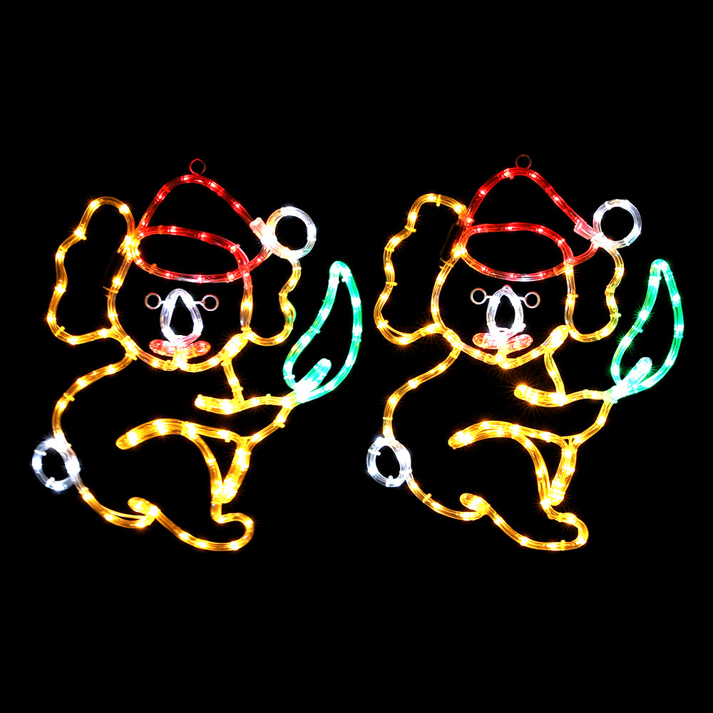 0.48M Christmas Lights Motif 216 LED Rope Light Outdoor Decoration Jingle Jollys - SuperSaverAU - view 1