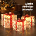 3 PCS Christmas Lights 70 LED Fairy Light Gift Box Jingle Jollys - SuperSaverAU - view 5