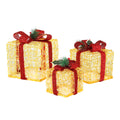 3 PCS Christmas Lights Gift Box Set Set 48 LED Decorations Jingle Jollys - SuperSaverAU - view 3