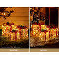 3 PCS Christmas Lights Gift Box Set Set 48 LED Decorations Jingle Jollys - SuperSaverAU - view 5