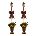 Jingle Jollys Christmas Lights 125cm Lamp Post 50 LED Fairy Light Decorations - SuperSaverAU - view 4