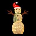 0.97M Christmas Lights Snowman 80 LED Decorations Jingle Jollys - SuperSaverAU - view 1