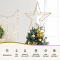 100 LED Christmas Lights Fairy Light Ground Star Garden Decoration Jingle Jollys - SuperSaverAU - view 4