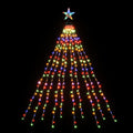 Jingle Jollys 2.5M Christmas Lights Waterfall String Light 300 LED Star Topper - SuperSaverAU - view 3