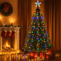 Jingle Jollys 2.5M Christmas Lights Waterfall String Light 300 LED Star Topper - SuperSaverAU - view 6