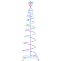 Jingle Jollys Christmas Tree 1.8m 100 RGB LED Rope Lights Xmas Trees Decoration - SuperSaverAU - view 1