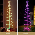 Jingle Jollys Christmas Tree 1.8m 100 RGB LED Rope Lights Xmas Trees Decoration - SuperSaverAU - view 5