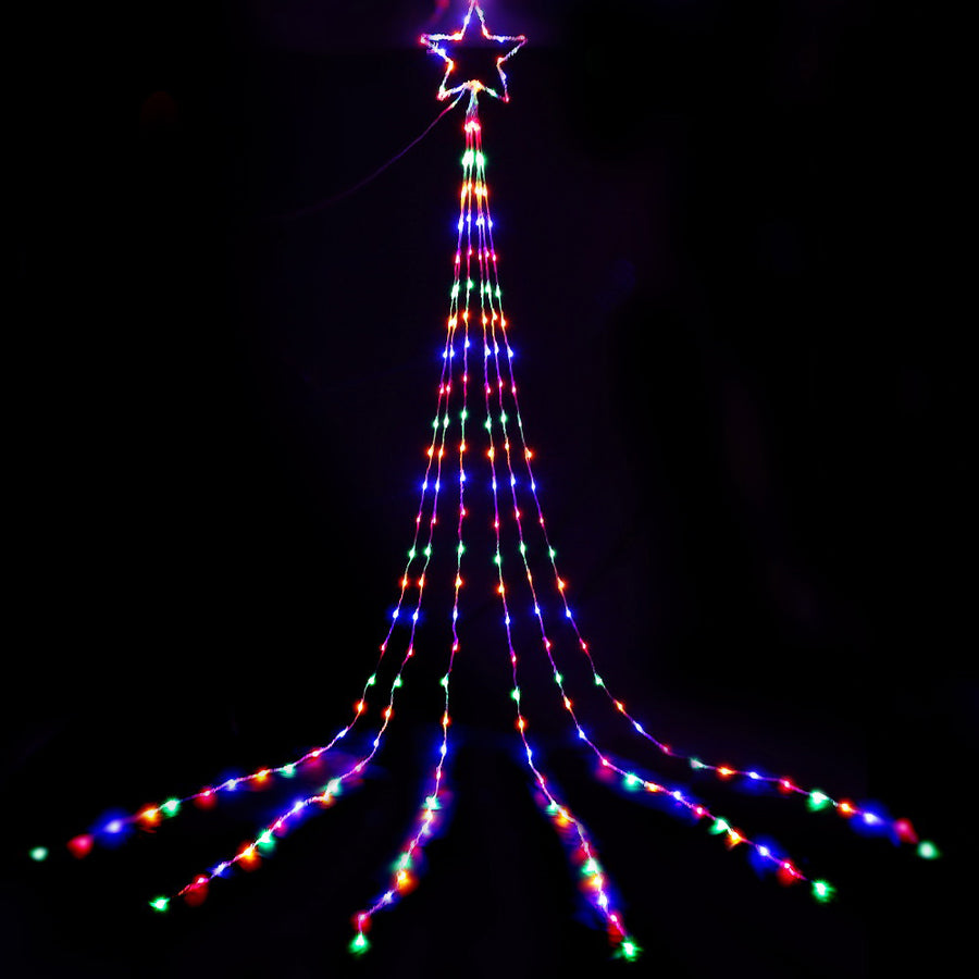 200 LED 3M Christmas Lights Solar String Fairy Light Jingle Jollys - SuperSaverAU - view 1
