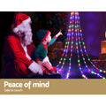 200 LED 3M Christmas Lights Solar String Fairy Light Jingle Jollys - SuperSaverAU - view 6