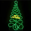 1.7M Christmas Tree 230 LED RGB Motif Lights Jingle Jollys - SuperSaverAU - view 1
