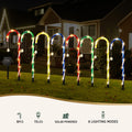 Jingle Jollys 8 PCS Christmas Lights Path Ground Light Garden Decorations 72 LED - SuperSaverAU - view 3