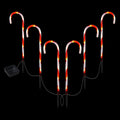42 LED 6 PCS Christmas Lights Path Ground Light Garden Decorations Jingle Jollys - SuperSaverAU - view 1