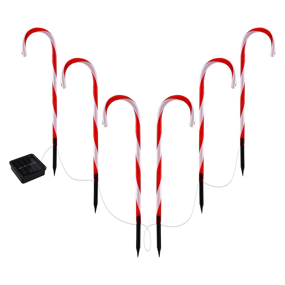 42 LED 6 PCS Christmas Lights Path Ground Light Garden Decorations Jingle Jollys - SuperSaverAU - view 3