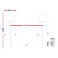 Jingle Jollys 4 PCS Christmas Lights Path Ground Light Garden Decorations 144 LED - SuperSaverAU - view 2
